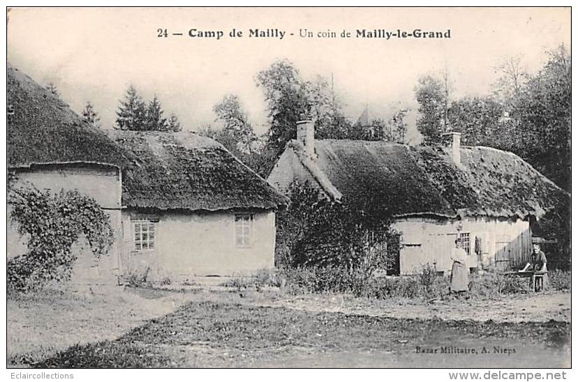 Mailly    10     Vue Du  Camp. Un Coin De Mailly Le Grand - Mailly-le-Camp