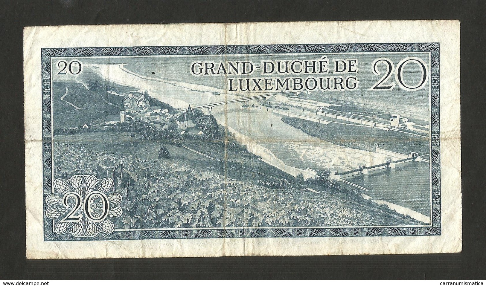 LUXEMBOURG - 20 FRANCS (1966) - Luxemburgo