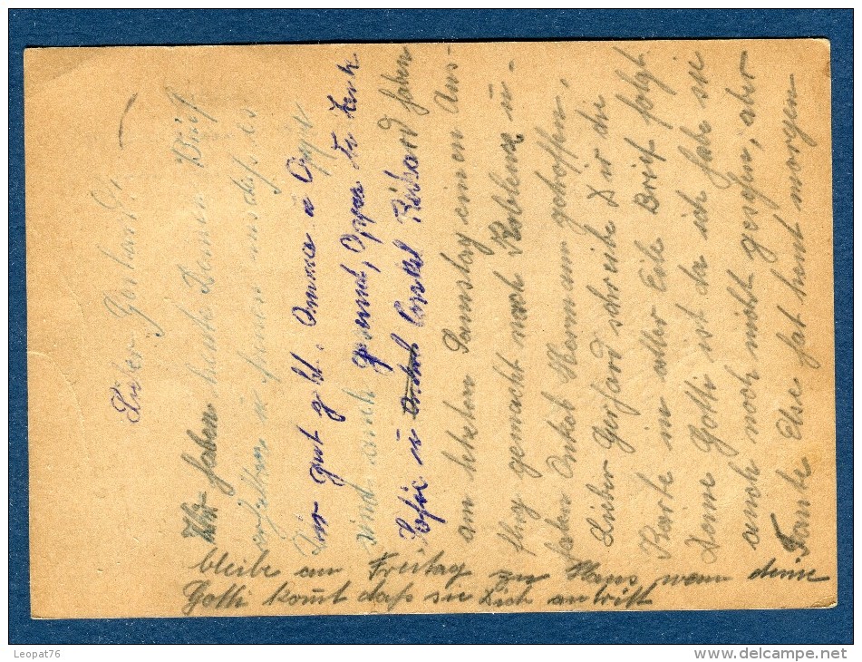 Allemagne - Entier Postal + Complément De Breisach Pour Freiburg En 1954 -  Réf S 347 - Cartoline - Usati