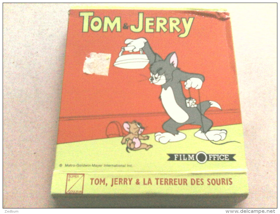 SUPER 8 - TOM & JERRY - LA TERREUR DES SOURIS - FILM OFFICE - Bobines De Films: 35mm - 16mm - 9,5+8+S8mm