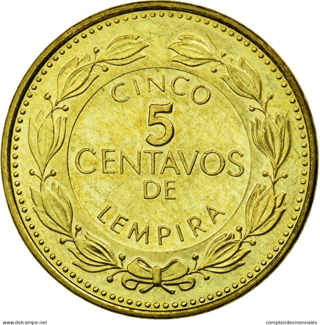 Monnaie, Honduras, 5 Centavos, 2005, SUP, Laiton, KM:72.4 - Honduras