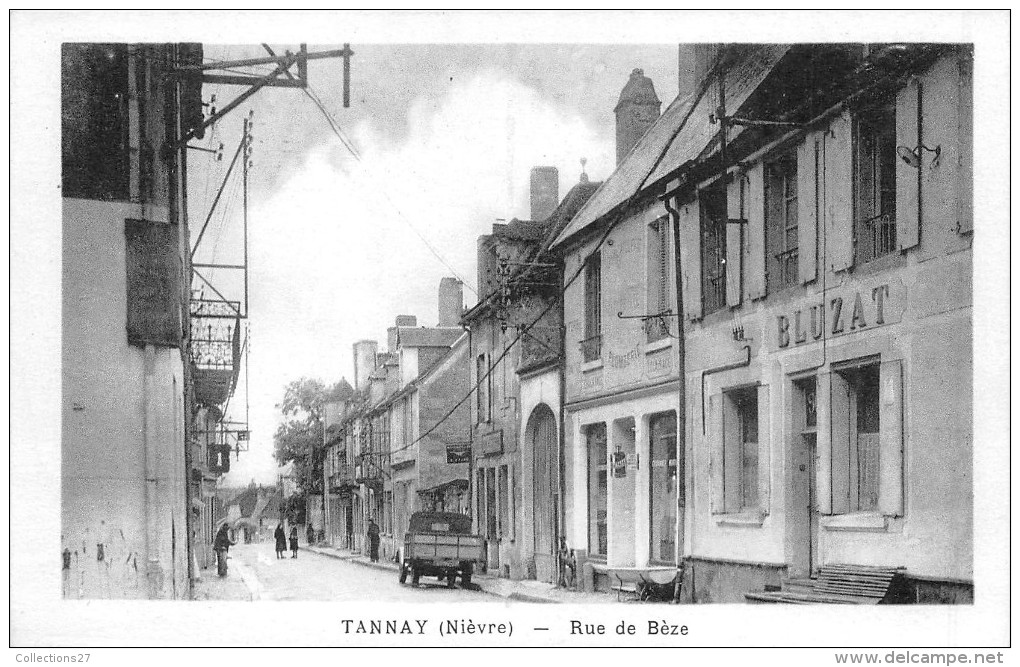 58-TANNAY- RUE DE BEZE - Tannay