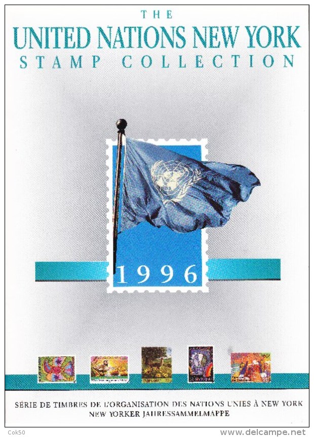 UN - United Nations New York 1996 MNH Souvenir Folder - Year Pack - Andere & Zonder Classificatie