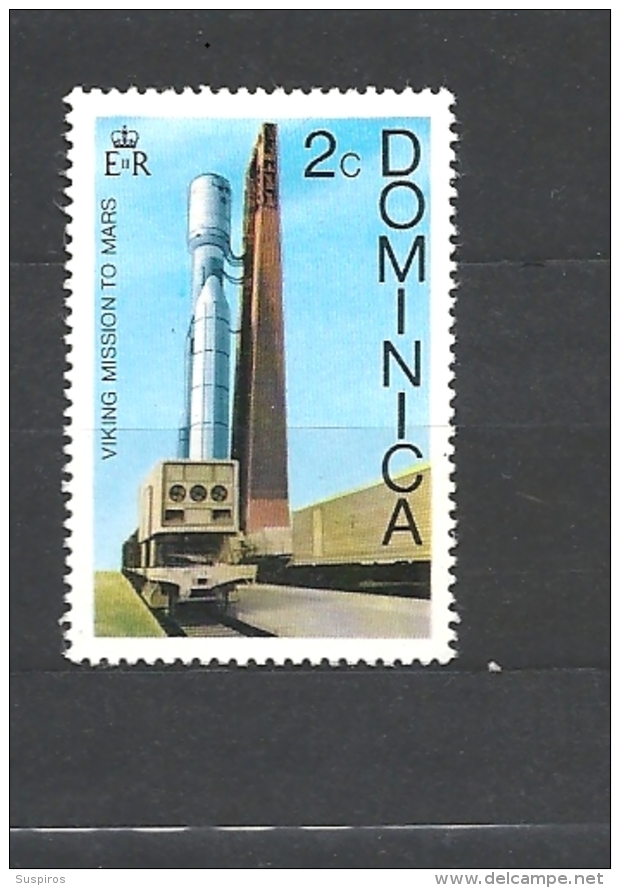 Dominica Vicking Mission To Mars  USED - Montserrat