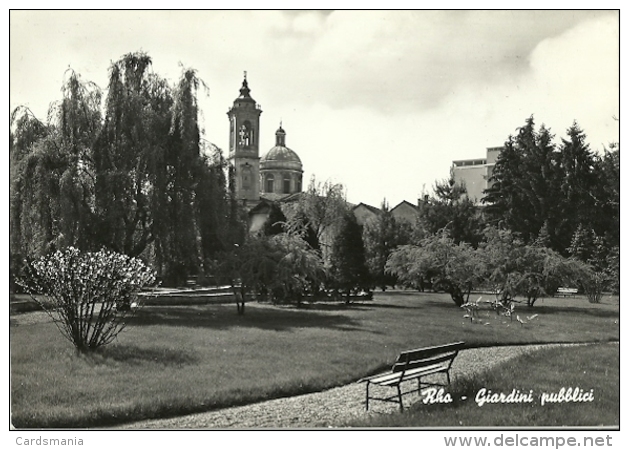 Rho(Milano)-Giardini Pubblici-1961 - Rho