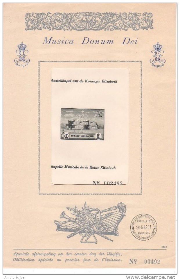 Carte Souvenir PR 48 Sans Cachet Sur Le Feuillet - 1934-1951