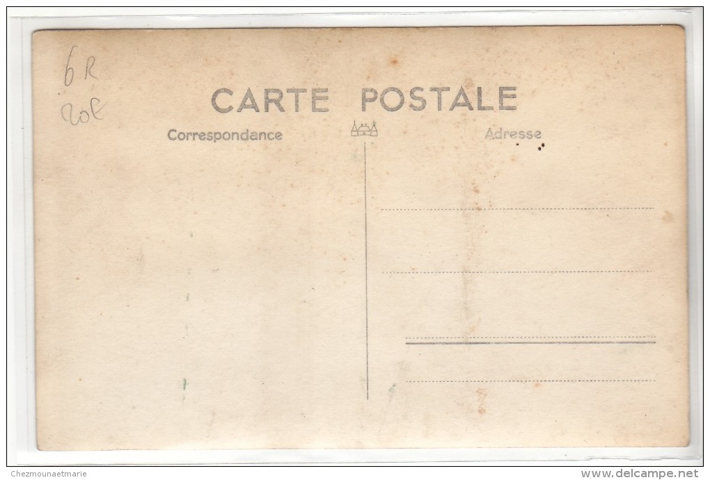 6 EME REGIMENT - CARTE PHOTO MILITAIRE - Régiments