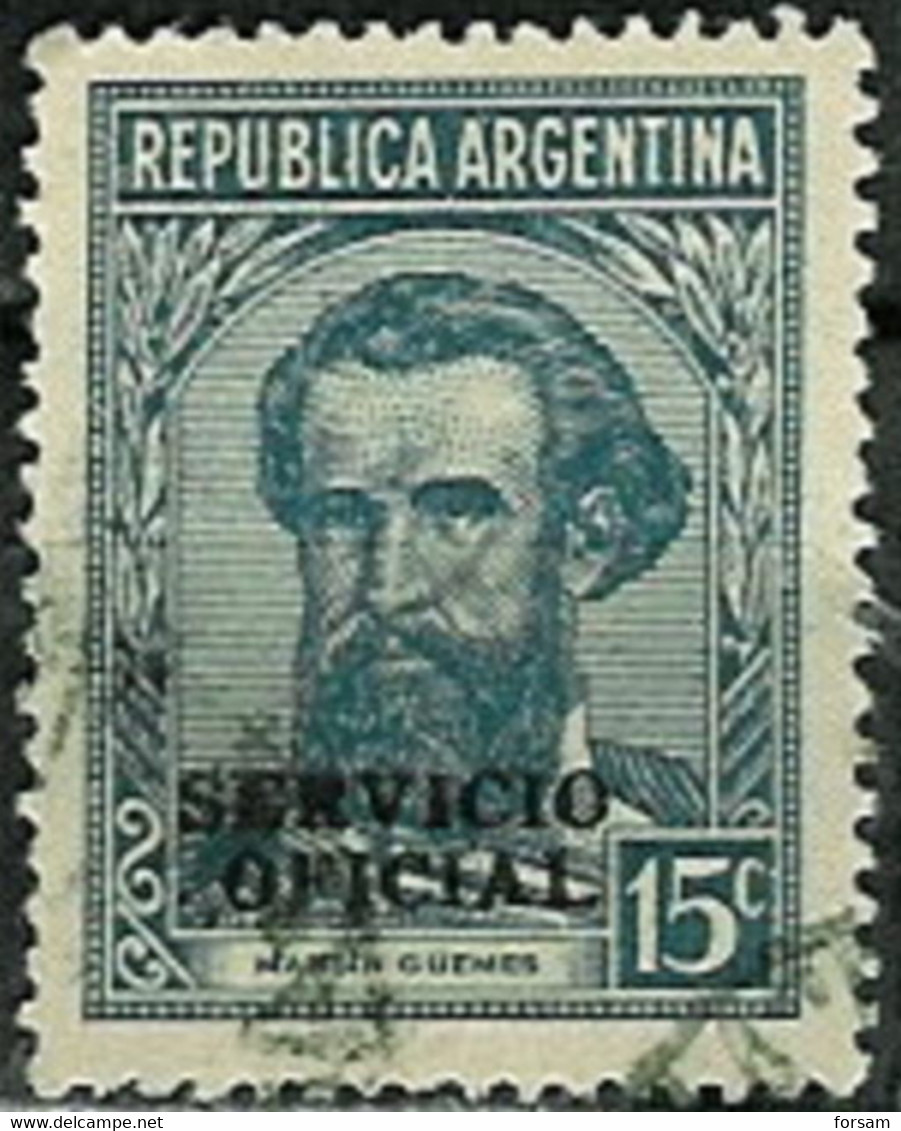 ARGENTINA..1938..Michel # 39..used. - Service
