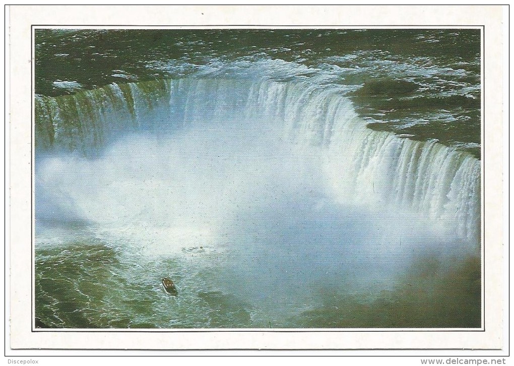 R2905 Canada - Le Cascate Del Niagara - Cartolina Con Legenda Descrittiva - Edizioni De Agostini - Amérique