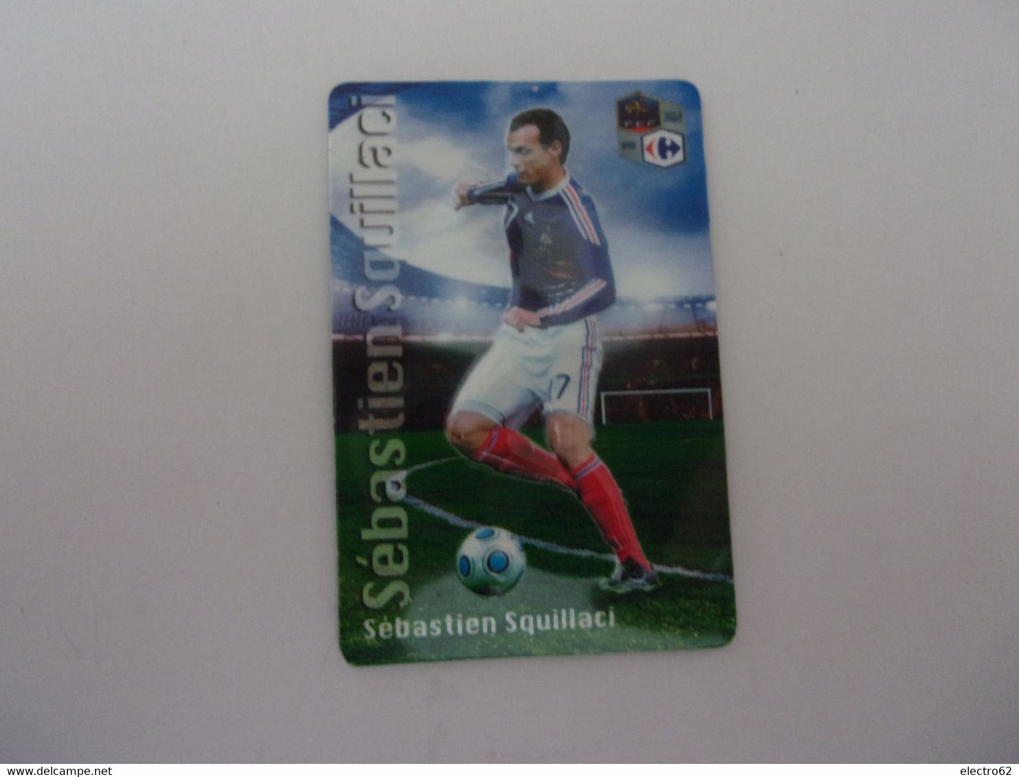 Magnet En Relief Equipe De France De Football 2010  Carrefour Sébastien Squillaci - Sports