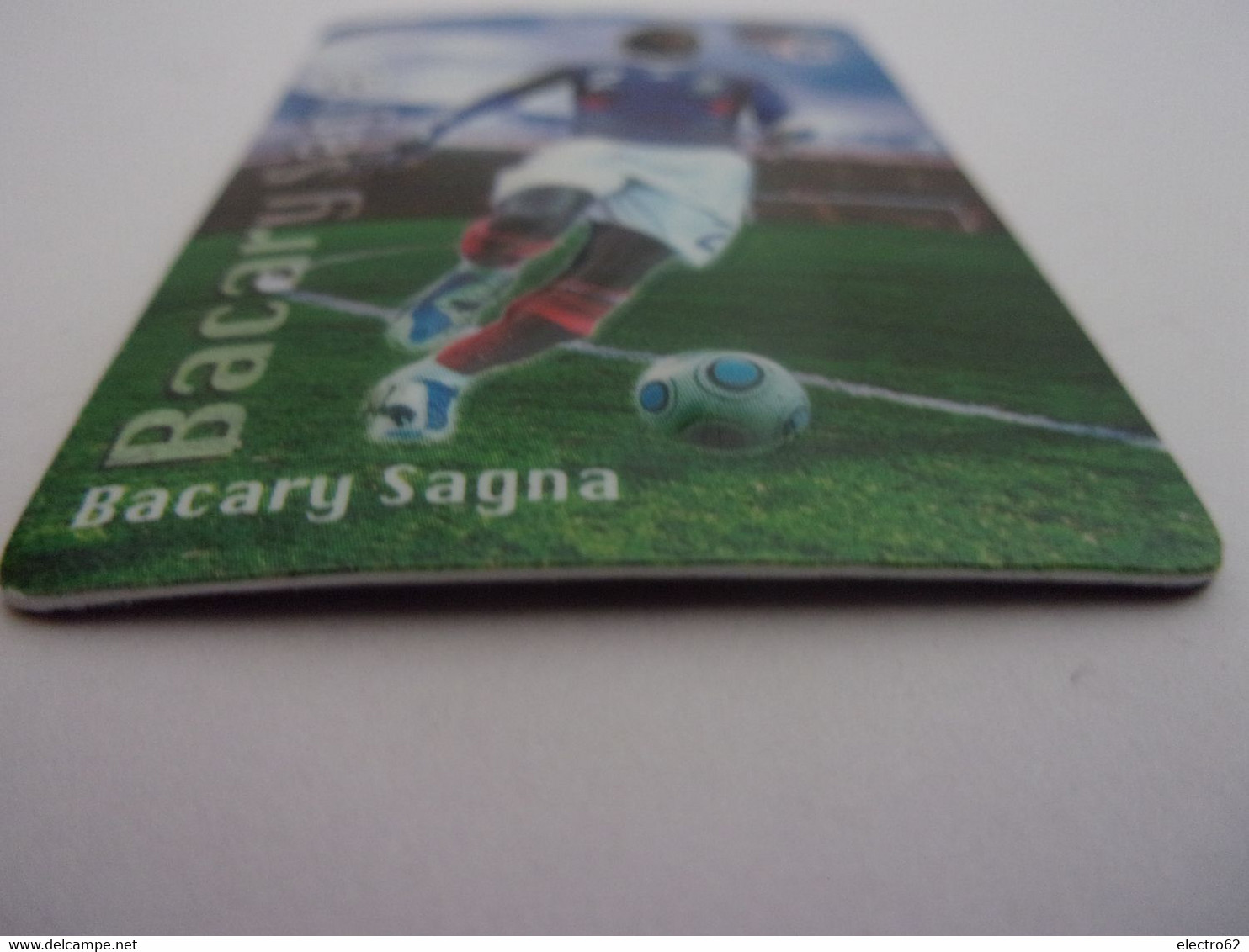 Magnet En Relief Equipe De France De Football 2010  Carrefour Bacary Sagna - Sports