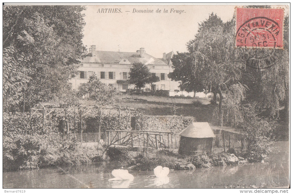 95 Arthies  Domaine De La Feuge - Arthies