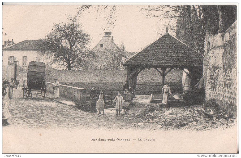 95 Asnieres Pres Viarmes  Le Lavoir - Arthies