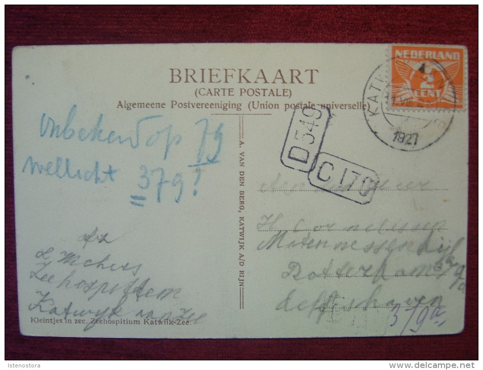 NETHERLANDS / KATWIJK AAN ZEE / 1927 - Katwijk (aan Zee)