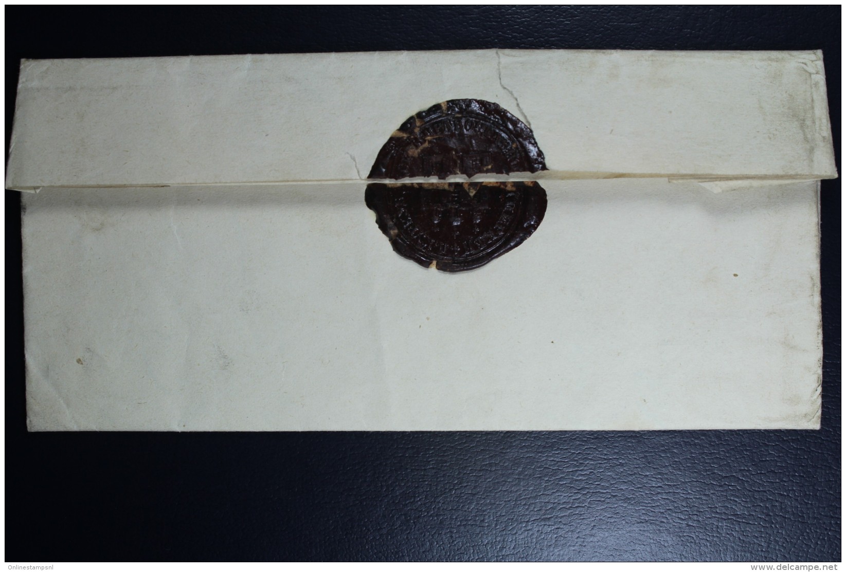 Russia, Livland/Estland Letter  Kvellenstein  Pernau Parnk 1870 Waxsealed - ...-1857 Prefilatelia
