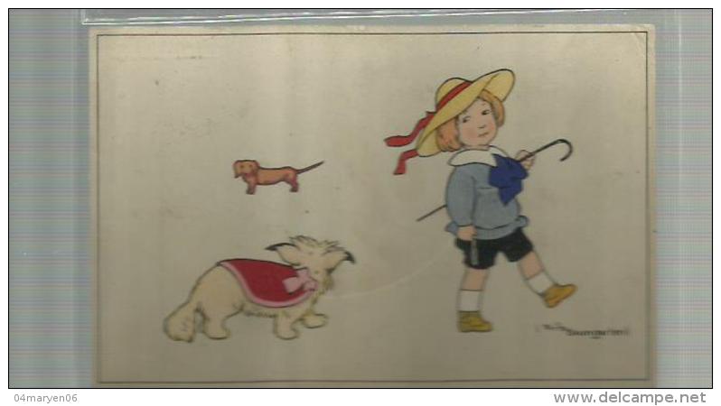 § .KIND Mit  Hunden *** Frits BAUMGARTEN = Illustrateur. - Baumgarten, F.