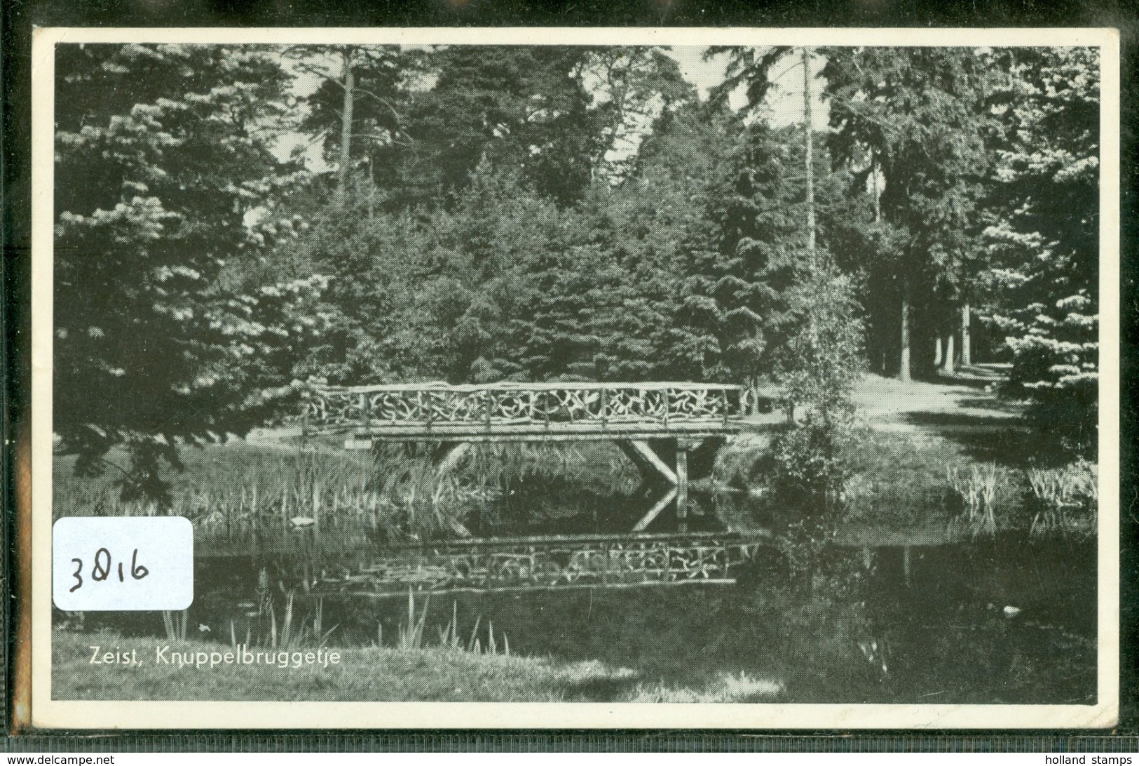 ANSICHTKAART * ZEIST * KNUPPELBRUGGETJE * GELOPEN  IN 1966 NAAR GENT (3816) - Zeist