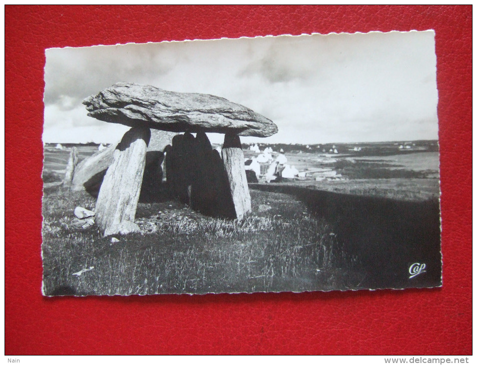 29 - PLOZEVET - LE DOLMEN DE PORS-POULHAN - - Plozevet