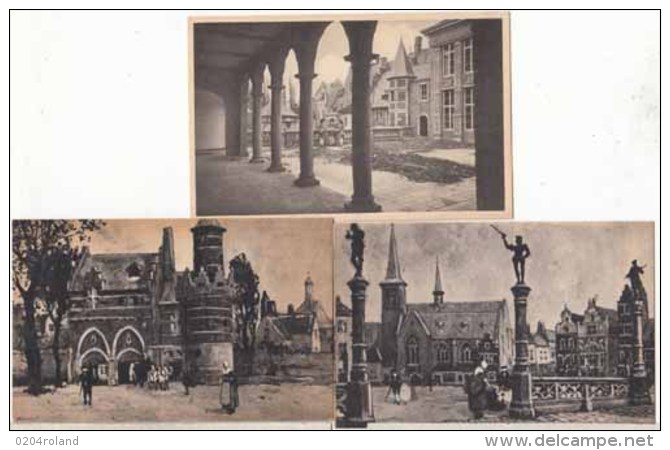 Belgique - Vieux Bruxelle  - 7 Cartes  : Achat Immédat - Loten, Series, Verzamelingen