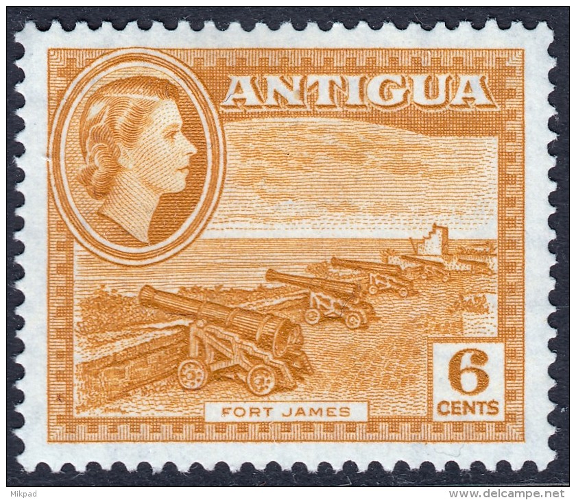 Antigua 1953 6d SG126 Mint - 1858-1960 Kronenkolonie