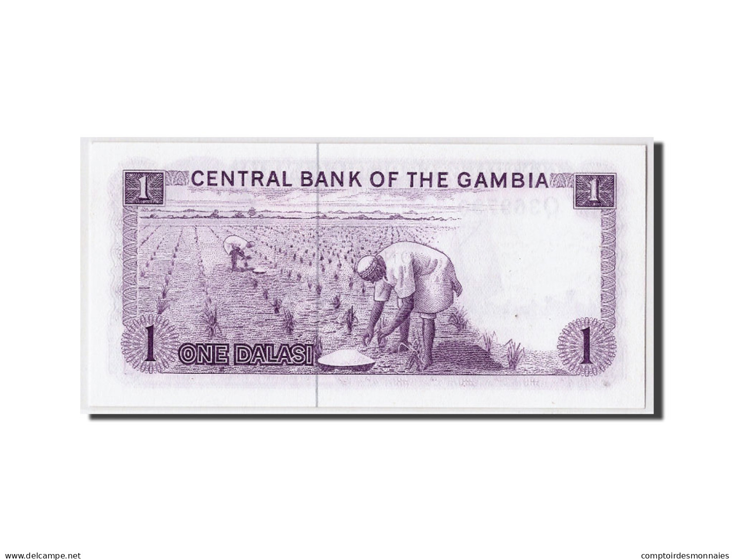 Billet, The Gambia, 1 Dalasi, 1971, KM:4g, NEUF - Gambia