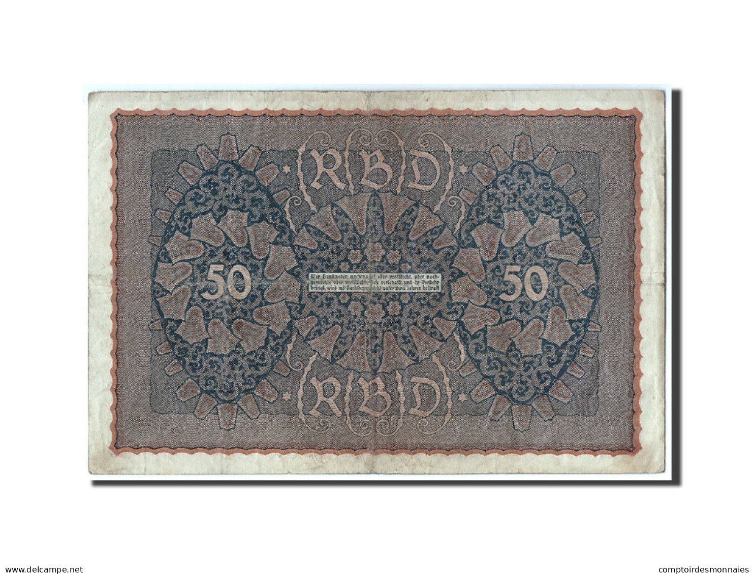 Billet, Allemagne, 50 Mark, 1919, 1919-06-24, KM:66, TB - 50 Mark