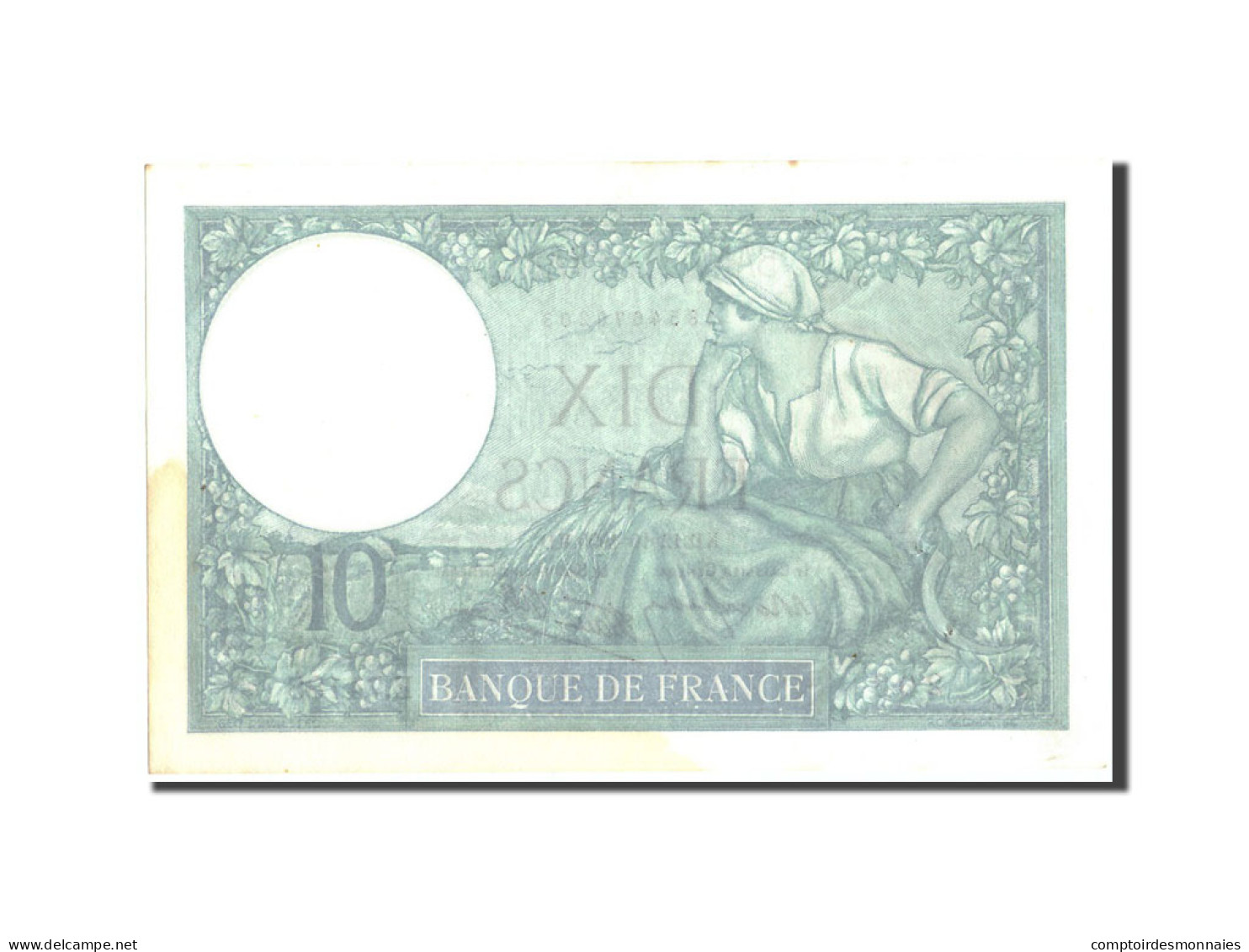 Billet, France, 10 Francs, 10 F 1916-1942 ''Minerve'', 1939, 1939-10-12, SUP - 10 F 1916-1942 ''Minerve''