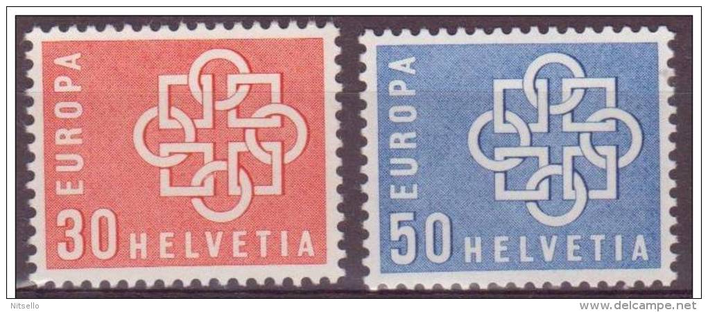 LOTE 1375   ///  (C030) SUIZA    YVERT Nº: 630/631**MNH - Neufs