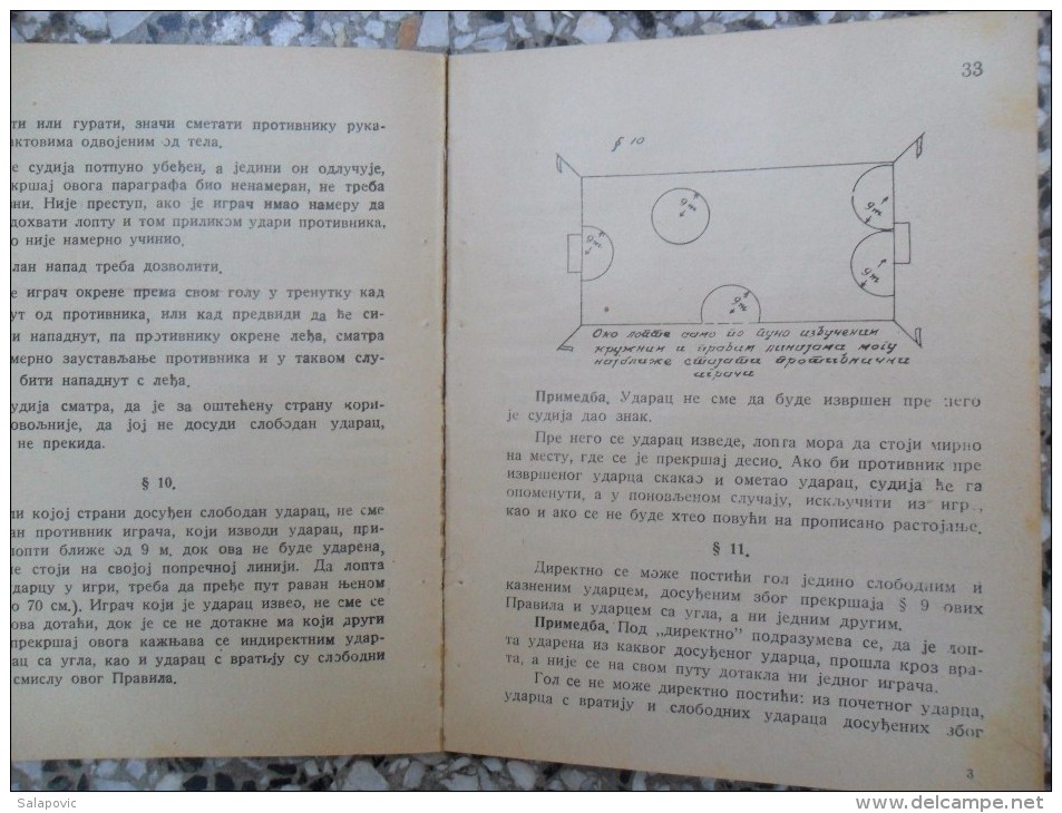 PRAVILA IGRE, BRANKO VELJKOVIC 1932, SA UPUTSTVIMA ZA SUDIJE, SUDIJSKE KANDIDATE I IGRACE, KRALJEVINA JUGOSLAVIJA - Boeken