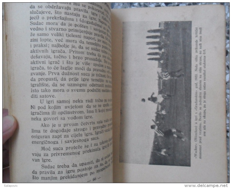 NOGOMET TRENIRANJE TEHNIKA I TAKTIKA, RALF HOKE 1923,  MALA SPORTSKA BIBLIOTEKA 3