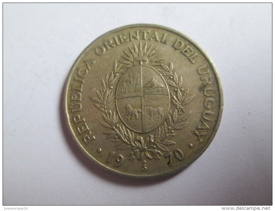 1970 URUGUAY 50 PESOS, MONEDA MONNAIE COIN - Uruguay