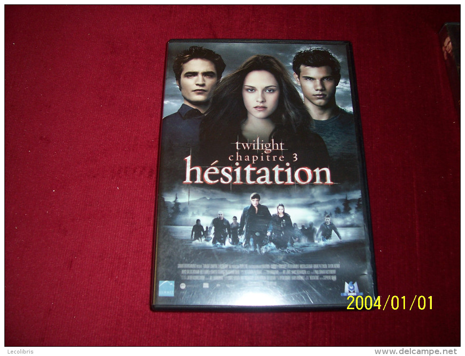 LOT DE 5 DVD °°°°°°  LA SERIE TWILIGHT  DE 1 A 5 - Collections & Sets