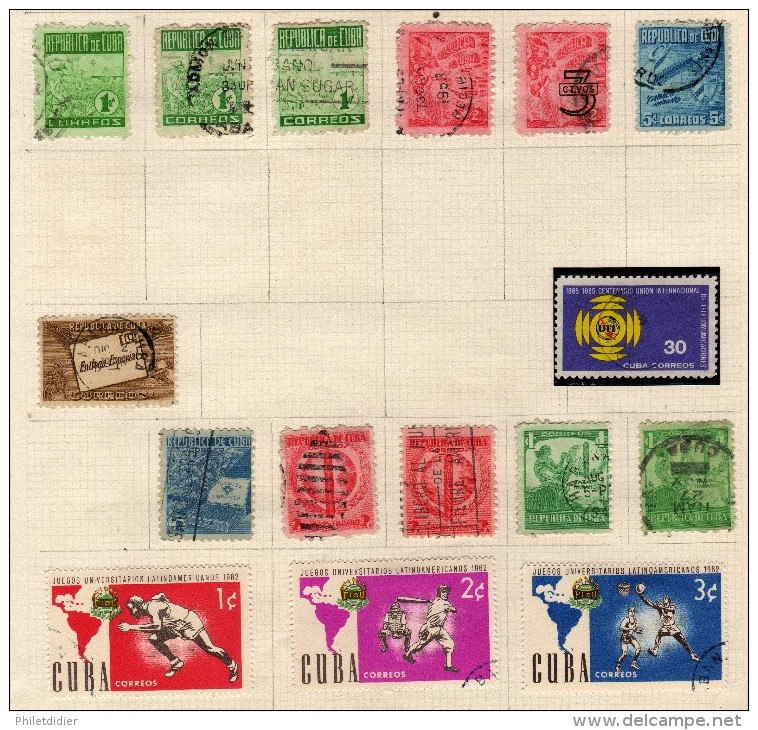 CUBA - ANCIENNE COLLECTION - Collezioni & Lotti
