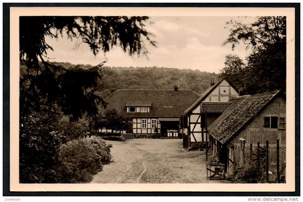 6816 - Alte Foto Ansichtskarte - Mühle Gaststätte - Waldhotel Boltenmühle - Ruppiner Schweiz  - N. Gel - TOP - Neuruppin