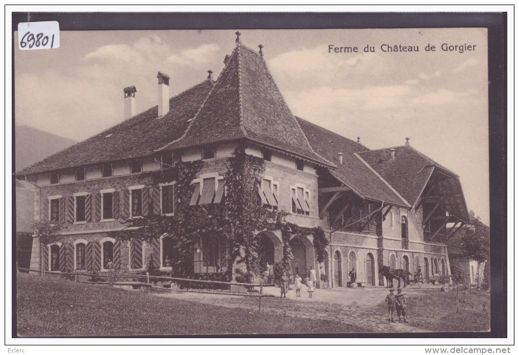 ST AUBIN - FERME DU CHATEAU - TB - Saint-Aubin/Sauges