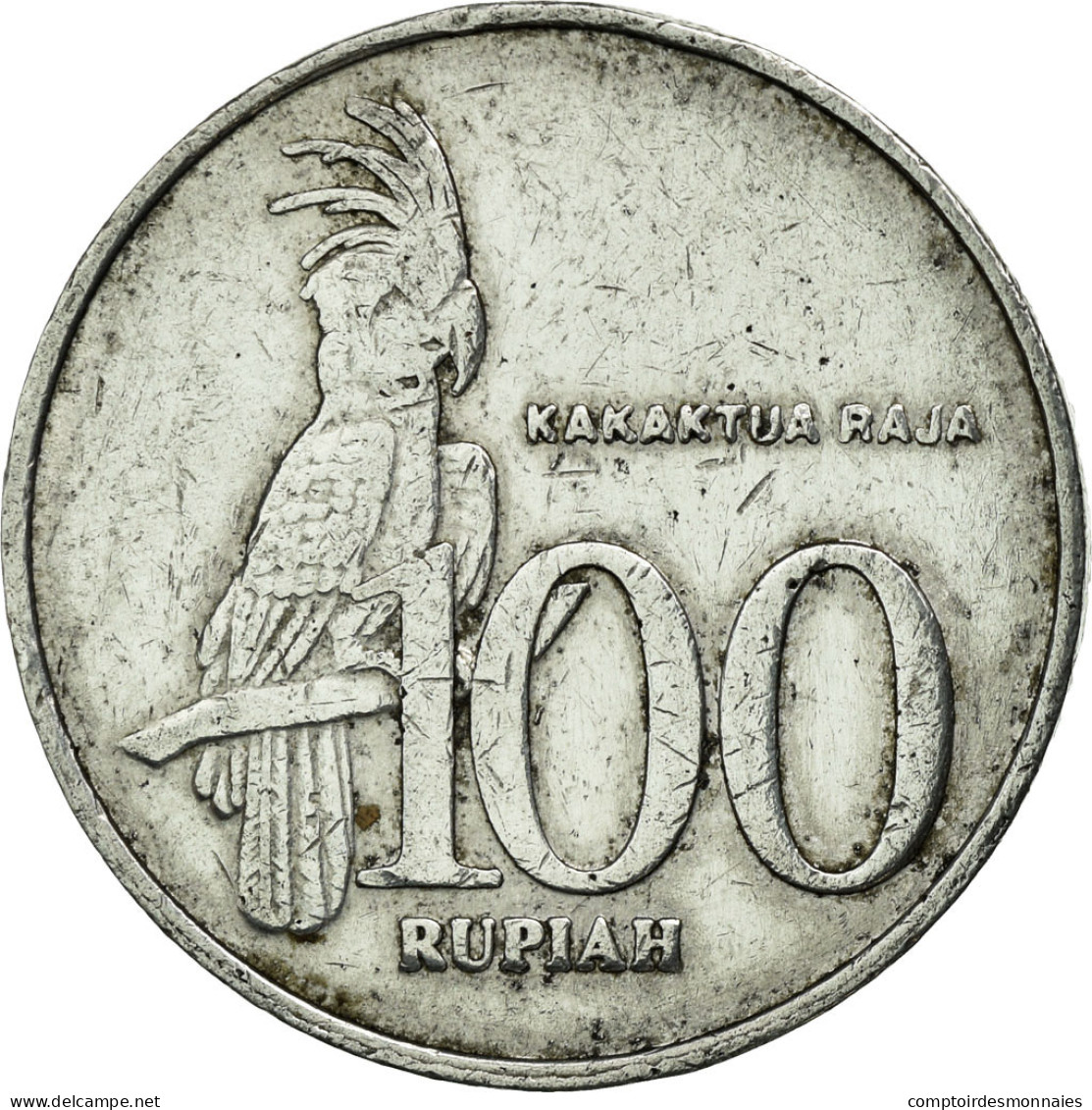 Monnaie, Indonésie, 100 Rupiah, 2002, TTB, Aluminium, KM:61 - Indonesië