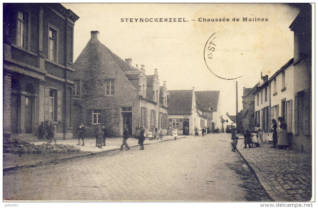 Steynockerzeel Steenokkerzeel Chaussée De Malines 1908 - Steenokkerzeel