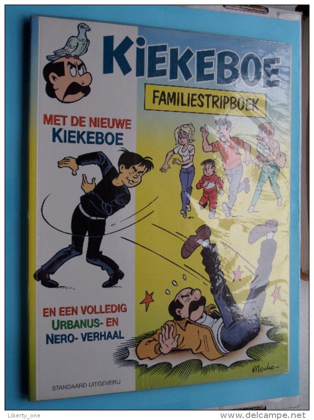 Familiestripboek Met De Nieuwe Kiekeboe ( 11/96 - Standaard Uitgeverij / Nieuwstaat ) KIEKEBOE ! - Kiekebö