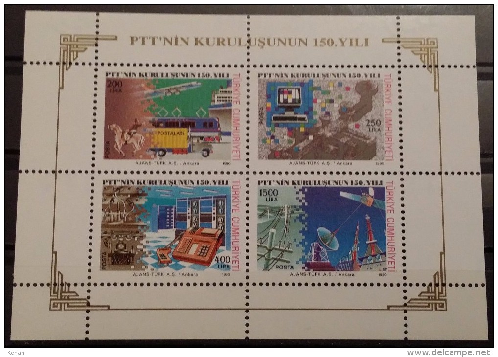 Turkey, 1990, Mi: Block 29 (MNH) - Neufs