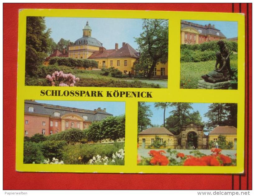 Berlin - Mehrbildkarte "Schlosspark Köpenick" - Koepenick