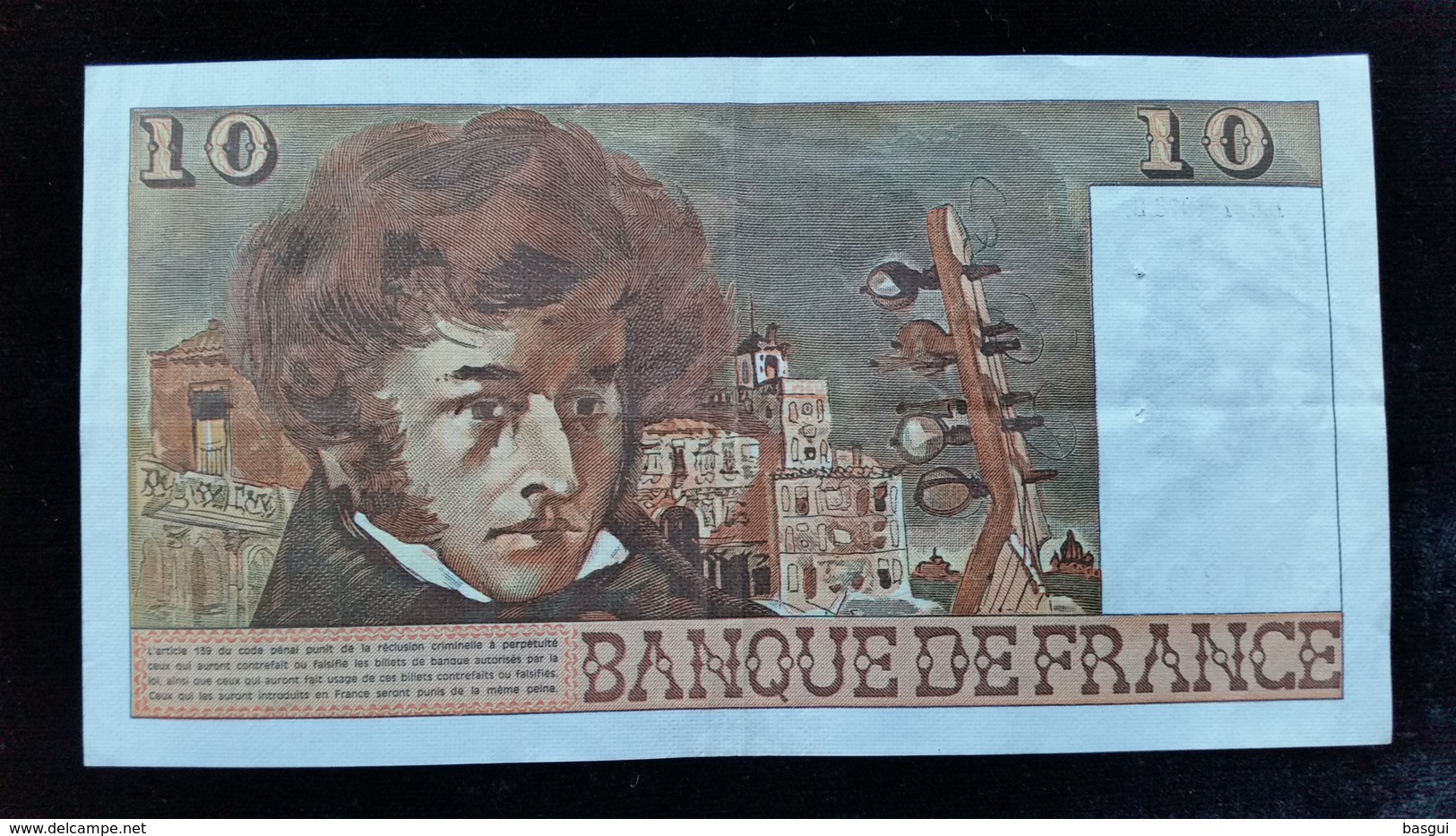 Billet De 10 Francs &quot;Berlioz&quot; 1978. T.305 - 10 F 1972-1978 ''Berlioz''