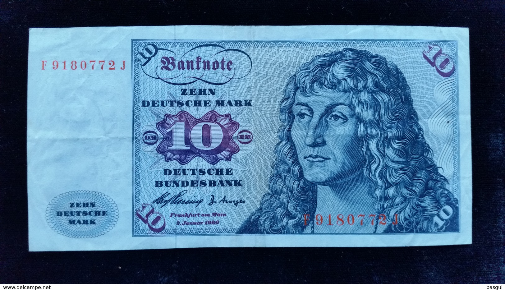 Billet De 10 Mark 1960 - 10 Deutsche Mark