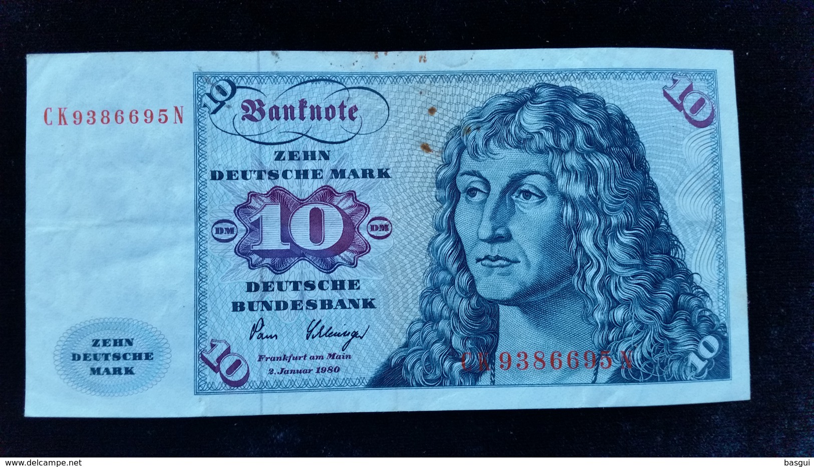 Billet De 10 Mark 1980 - 10 Deutsche Mark