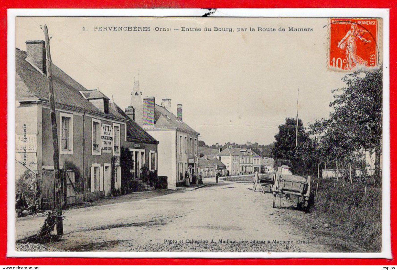 61 - PREVENCHERES --  Entrée Du Bourg - Pervencheres