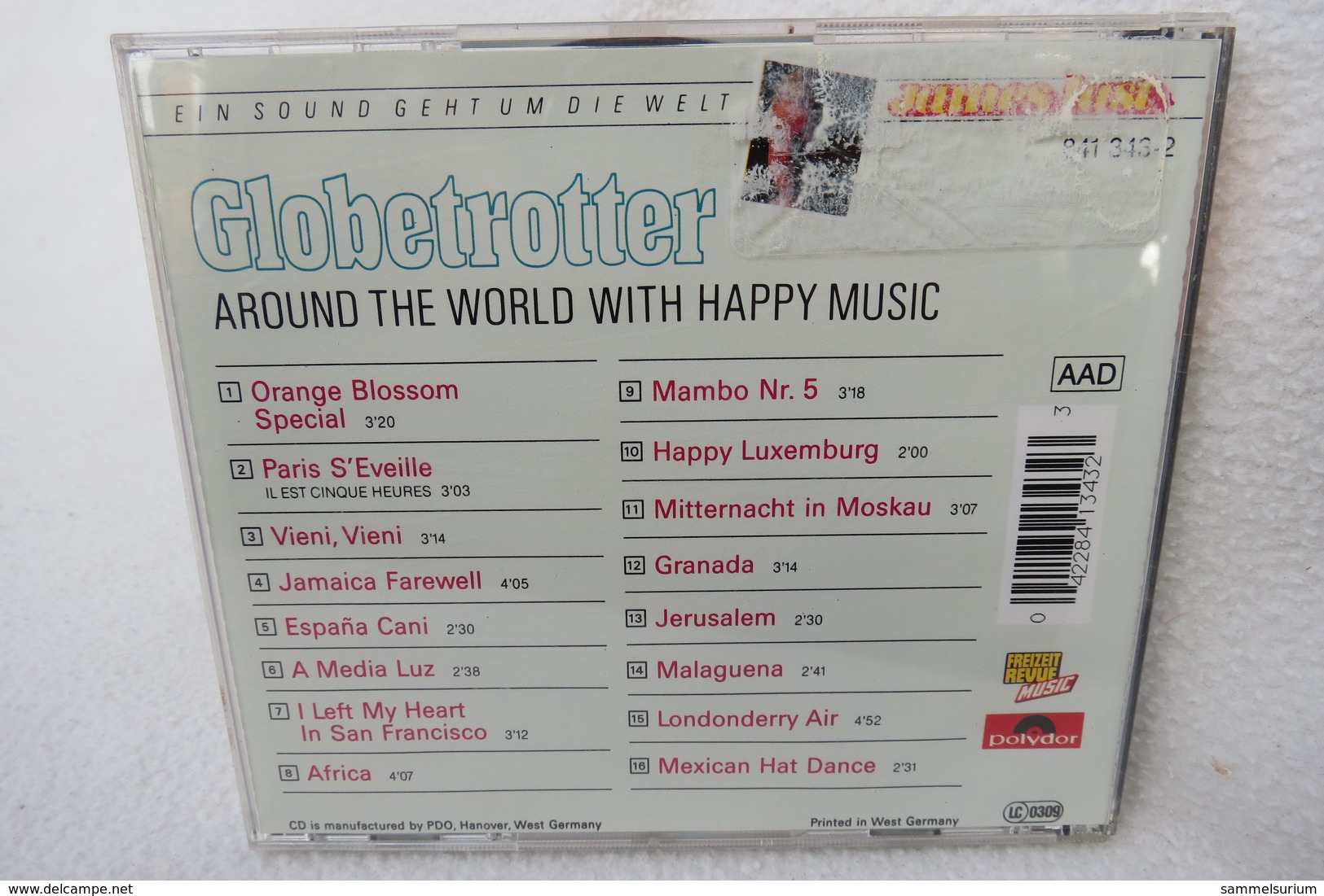 CD "James Last" Globetrotter Around The World With Happy Music - Instrumental