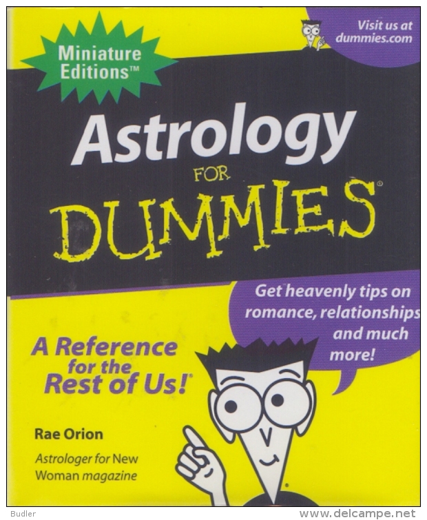 ##Astrology For DUMMIES## By Rae Orion - Illustrations By Serrin Bodmer / Cartoons Rich Tennant. Issued By RUNNING PRESS - 1950-Heute