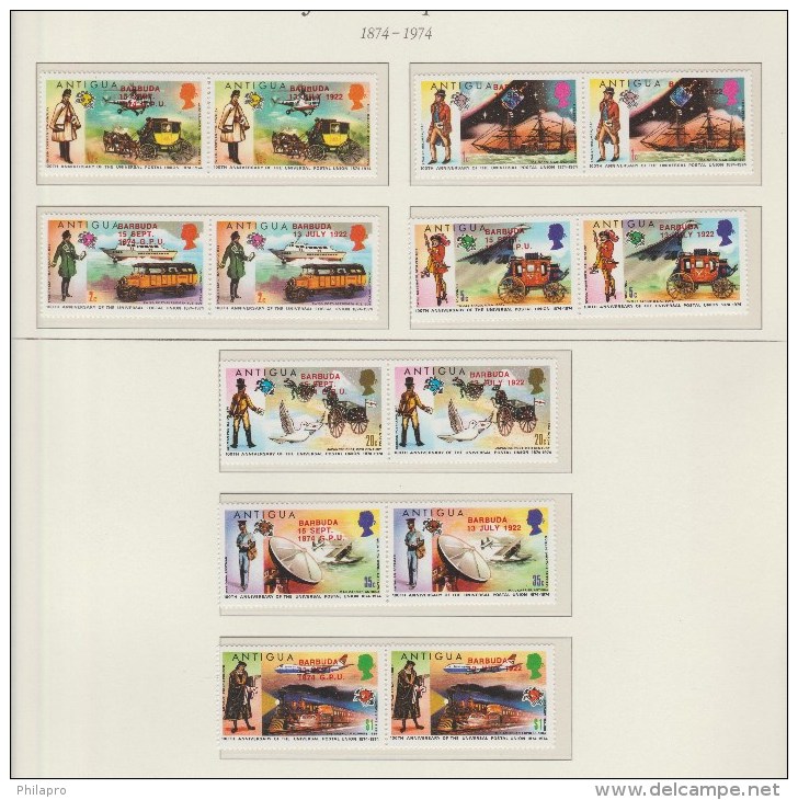 BARBUDA  UPU 1974  **MNH VF  Réf  G351 GF - UPU (Union Postale Universelle)