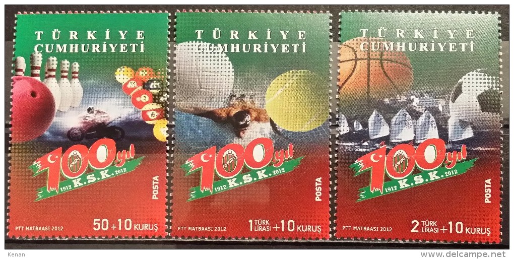 Turkey, 2012, Mi: 3981/83 (MNH) - Unused Stamps