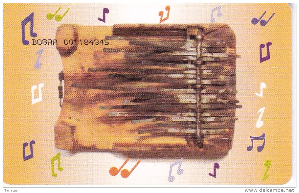 TARJETA DE BOTSWANA DE UN INSTRUMENTO MUSICAL - Botsuana