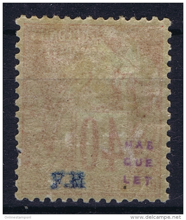 Colonies Francaises: Yv Nr 57 MH/* Falz/ Charniere  Signed/ Signé/signiert - Alphée Dubois